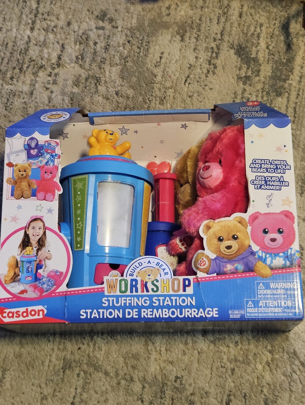 Build-A-Bear Workshop Stuffing Station Playset - Blue, Pink, Red, Yellow